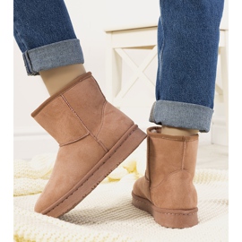 Cizme de zapada cu blana roz Lucilla 2