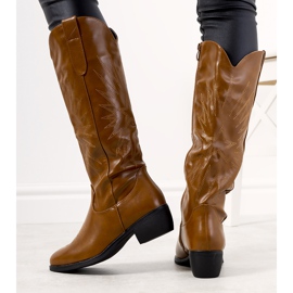 Cizme de cowboy maro, izolație înaltă Berthiaume 1 Cizme de cowboy maro, izolație înaltă Berthiaume 1