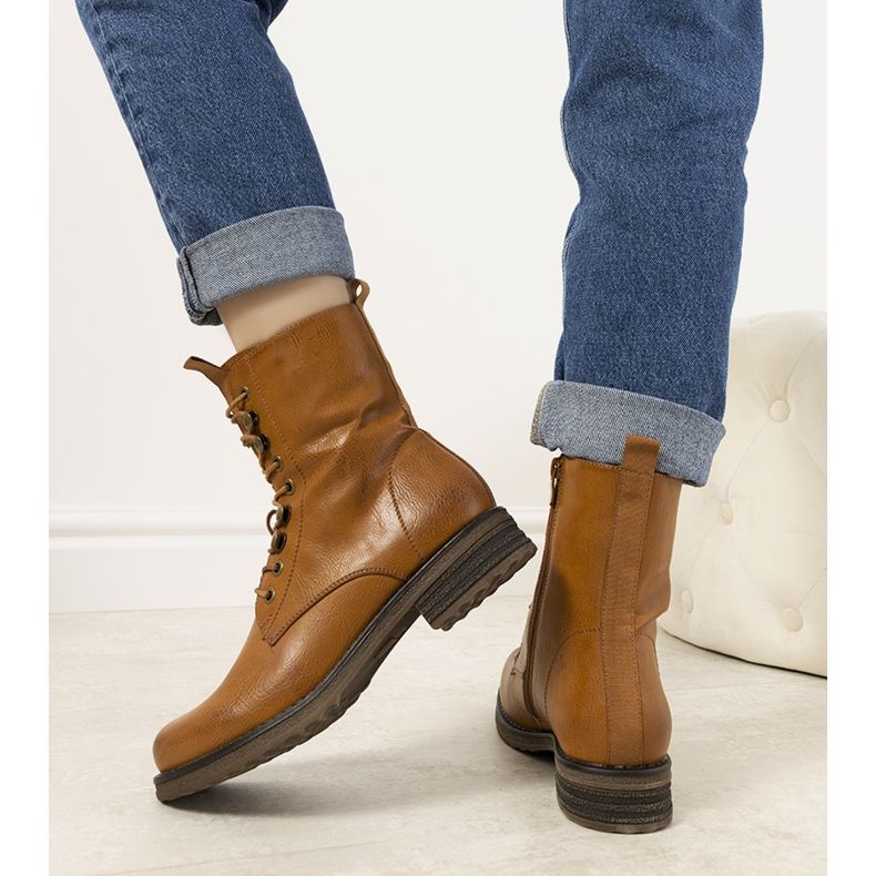 Cizme izolate Muro camel maro 1