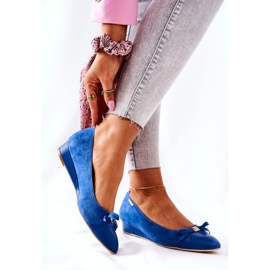 Pompe din Piele Monnari 0590-M12 Albastru 2