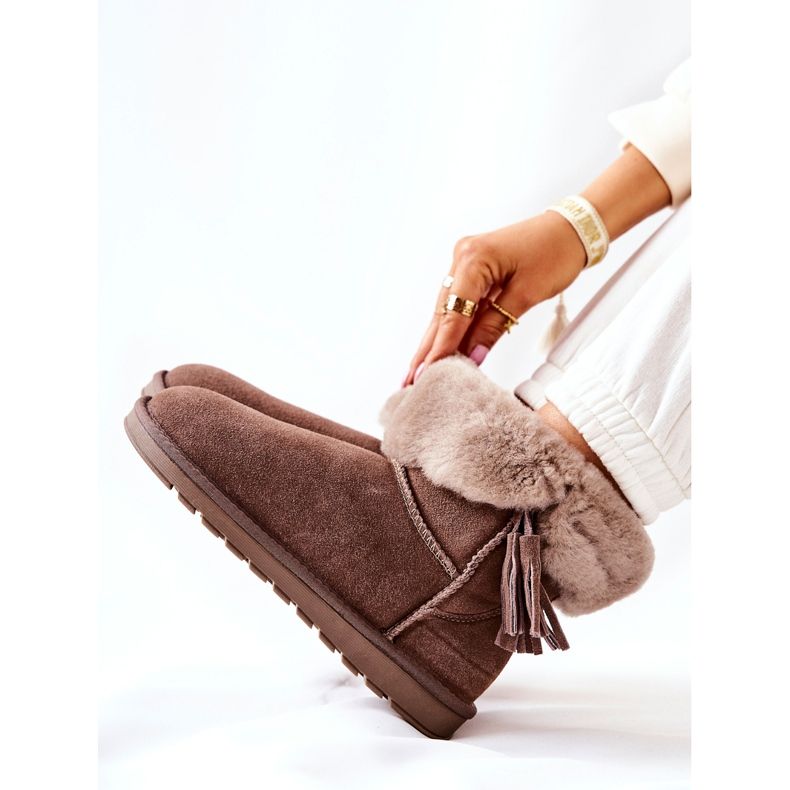 FS1 Mukluki Cizme de zapada calduroase Franjuri Maro Sorella 2 FS1 Mukluki Cizme de zapada calduroase Franjuri Maro Sorella 2