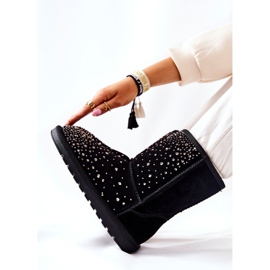 Mukluki cald cu Jets Negru Mariella 2