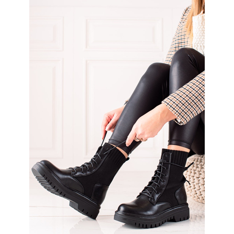 Seastar Trappers negri înalți negru 2