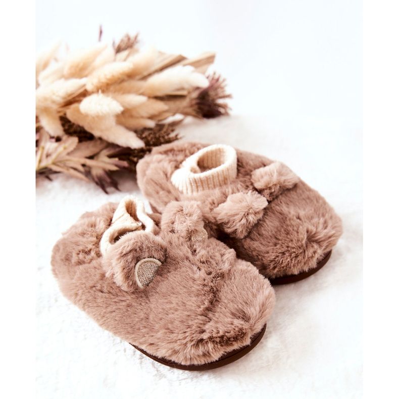 WJ1 Papuci Calzi Cu Dessi Maro Costuri bej 1