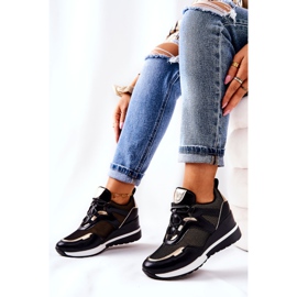 Vinceza Pantofi Sport dama Pantofi Negru-Auriu Colli de aur 1