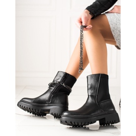 Sixth Sense Genți la modă cu lanț negru 1