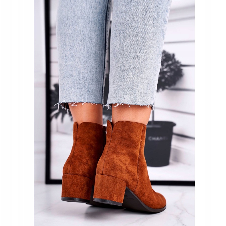 Cizme de damă Sergio Leone Camel BT528 maro 3