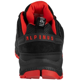 Pantofi de trekking Alpinus Seville M JS43575 negru roșu 4