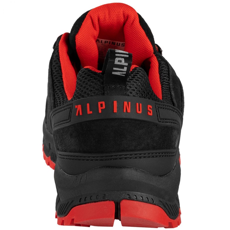 Pantofi de trekking Alpinus Seville M JS43575 negru roșu 4