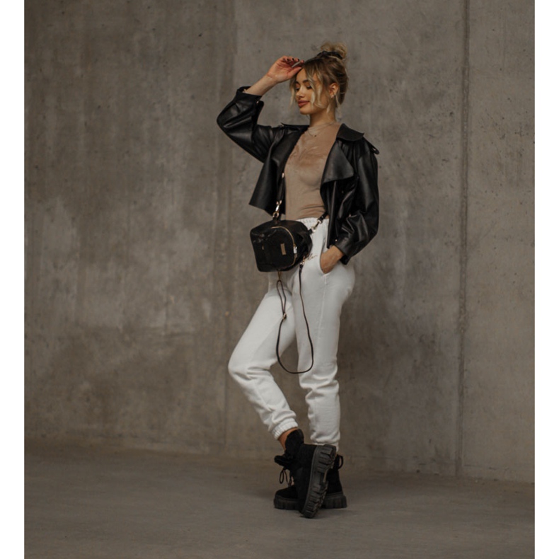 PM1 Black Warm Boots Trappers Black Demaris negru 1 PM1 Black Warm Boots Trappers Black Demaris negru 1