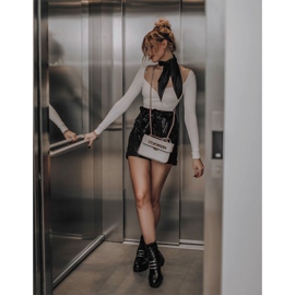 PE1 Cizme negre Lilinth din piele caldă negru 1