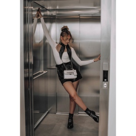 PE1 Cizme negre Lilinth din piele caldă negru 2