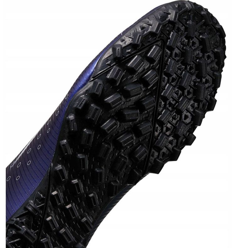 Pantof de fotbal Nike Mercurial Superfly 7 Academy Mds Tf M BQ5435 401 albastru marin 5