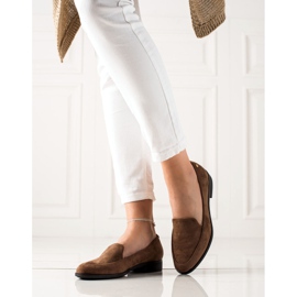 M.Daszyński Mocasini eleganți din piele de căprioară maro 2 M.Daszyński Mocasini eleganți din piele de căprioară maro 2