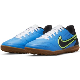 Pantofi de fotbal Nike Tiempo Legend 9 Club Tf Jr DA1334 403 multicolor albastru 2