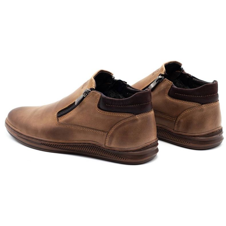 Polbut Cizme de iarnă pentru bărbați K29 maro 6