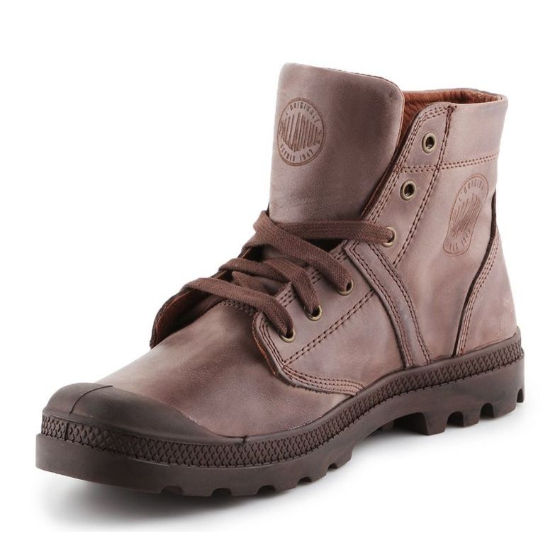 Pantofi Palladium Pallabrouse Lea 2 M 03079-271 maro 2