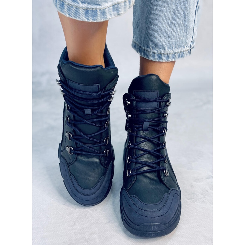 Tenisi înalți Brita DK.BLUE albastru 1