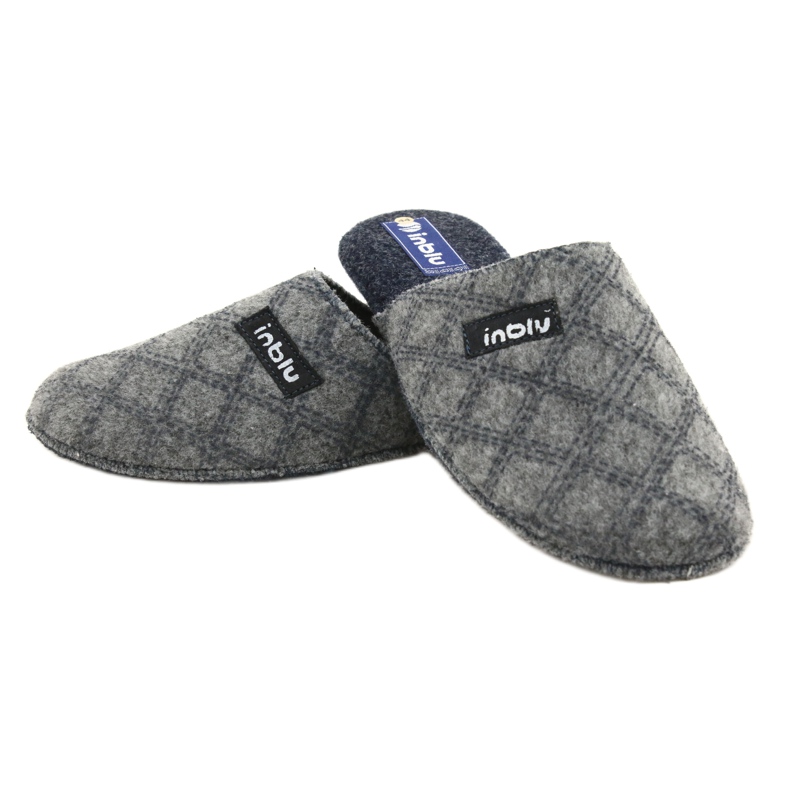 Befado Încălțăminte bărbătească Inblu 155M009 albastru gri 4