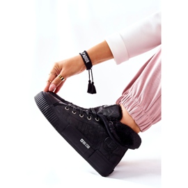 Adidași pentru femei Big Star II274155 Izolat negru 2