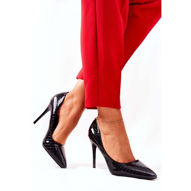 Ace cu model șarpe Tissoria neagră negru 1