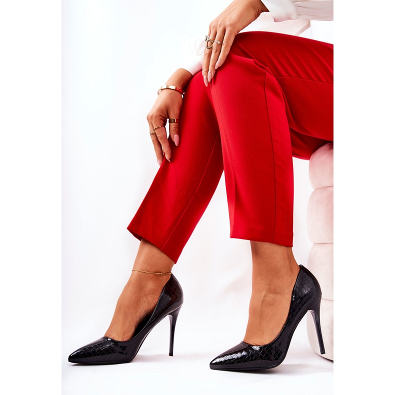 Ace cu model șarpe Tissoria neagră negru 2