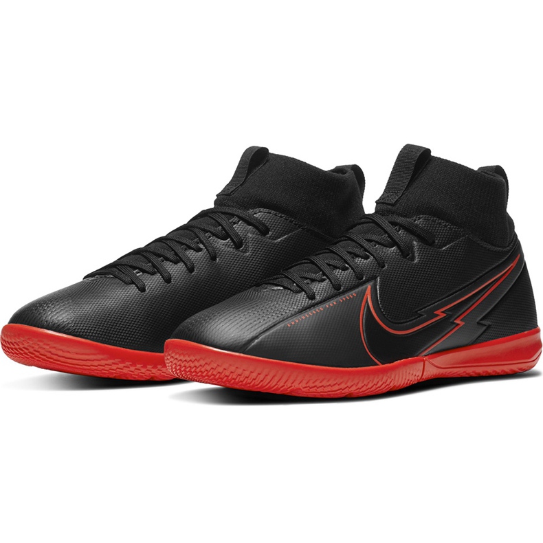Pantofi de fotbal Nike Mercurial Superfly 7 Academy Ic Jr AT8135 060 negru 3