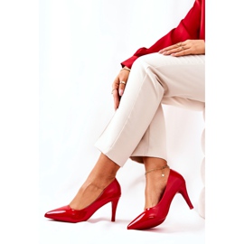 WS1 Pompe Clasice Lăcuite Stilettos Red Elinne roșu 1 WS1 Pompe Clasice Lăcuite Stilettos Red Elinne roșu 1