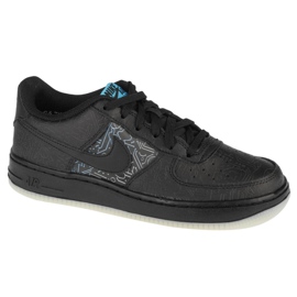 Pantof Nike Air Force 1 Low Gs Jr DN1434-001 negru albastru 1
