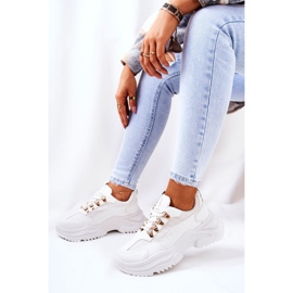 PM1 Pantofi Sport Pe Platforma Albă Flynn 1