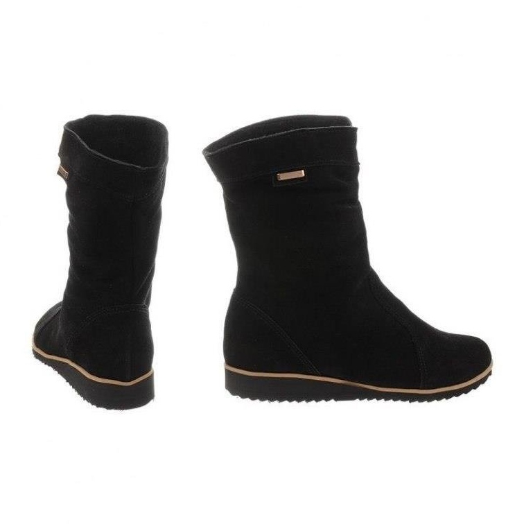 Olivier Cizme din piele Emi Black negru 5