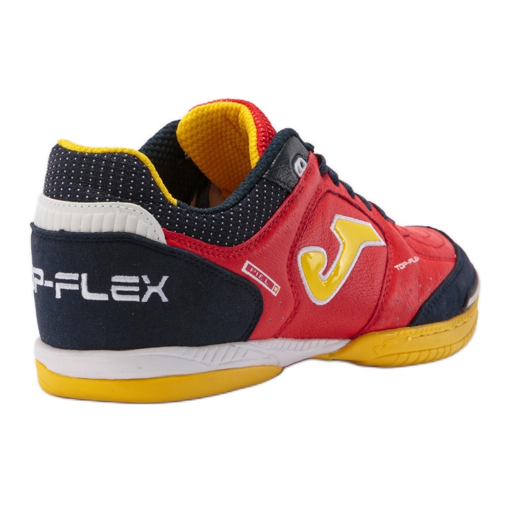 Ghete de fotbal Joma Top Flex 2106 In M TOPW2106IN galben rosu portocale si rosii 2