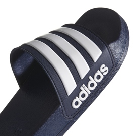Papuci Adidas Adilette Shower AQ1703 alb albastru marin 2