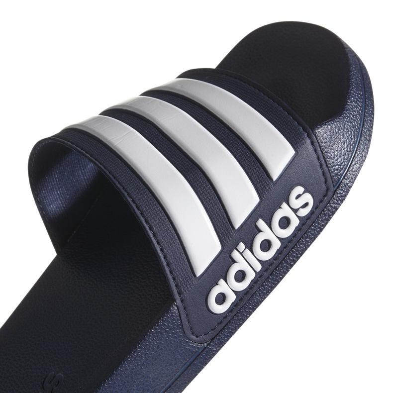 Papuci Adidas Adilette Shower AQ1703 alb albastru marin 2