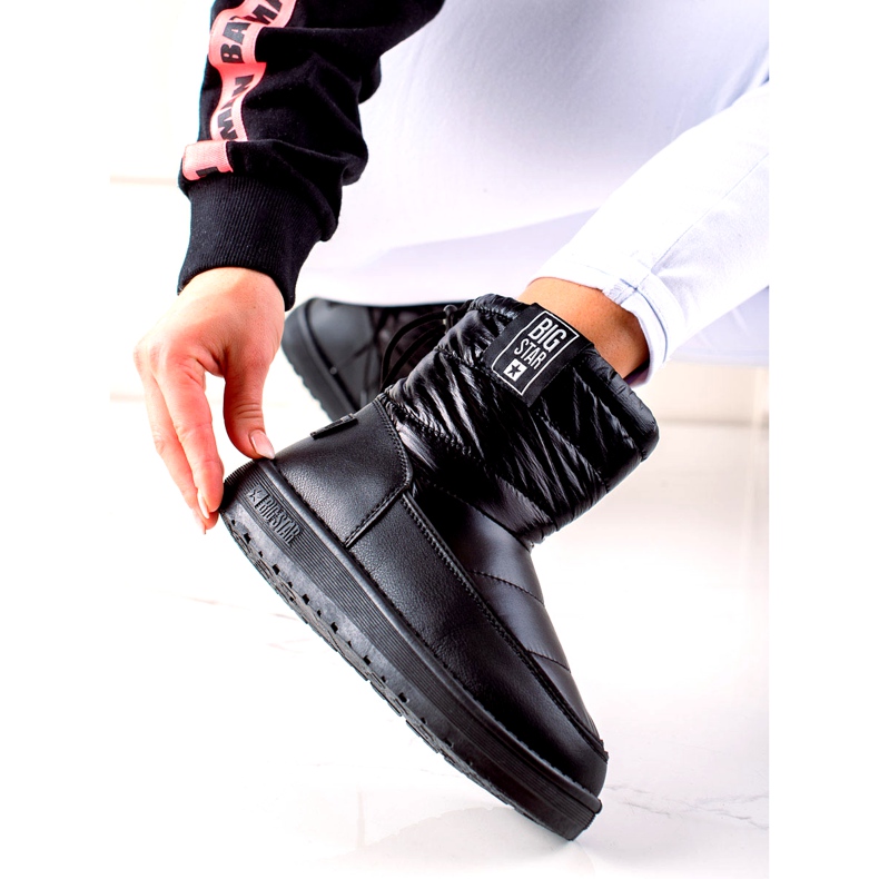 Cizme de zăpadă pentru femei Big Star II274120 Negru 1