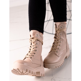 Diamantique Trappers clasici cu dantelă bej 2 Diamantique Trappers clasici cu dantelă bej 2