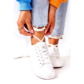 News Pantofi de damă albi 21SP02-1200 3