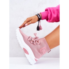 Șosete sport damă roz KeSports 2 Șosete sport damă roz KeSports 2