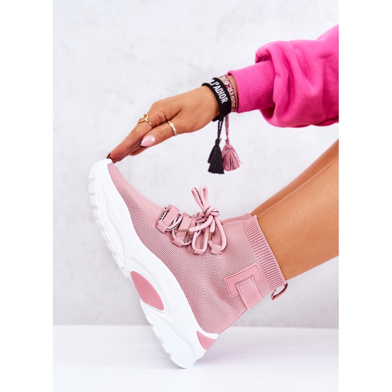 Șosete sport damă roz KeSports 2 Șosete sport damă roz KeSports 2