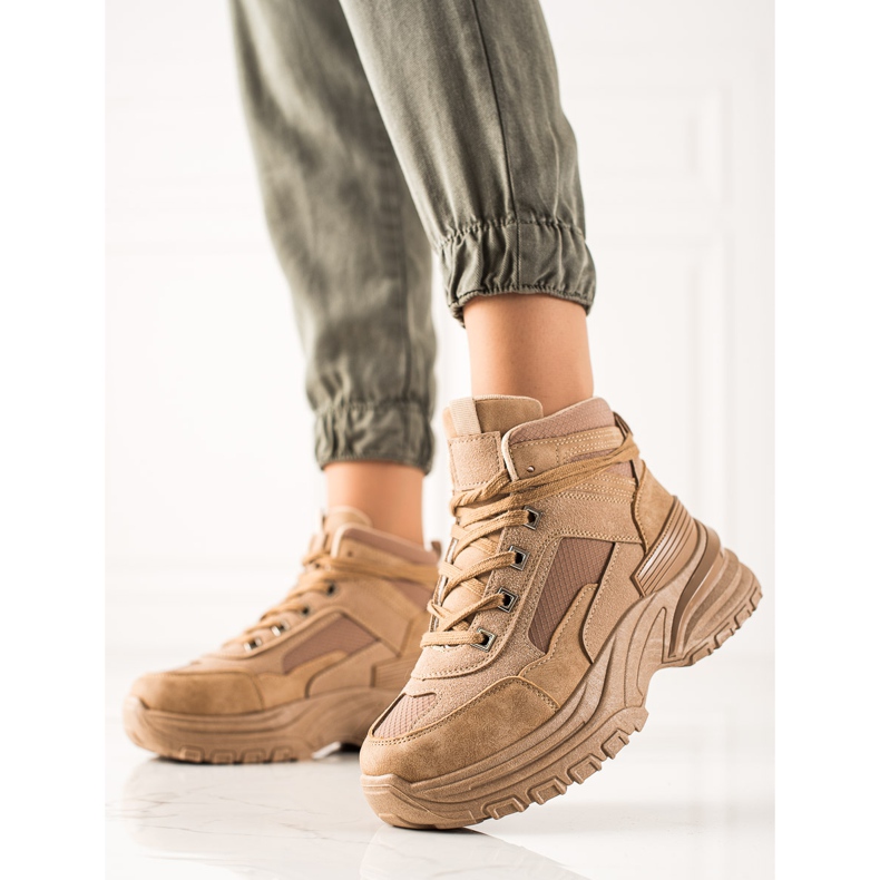 Sweet Shoes Pantofi sport bej 1