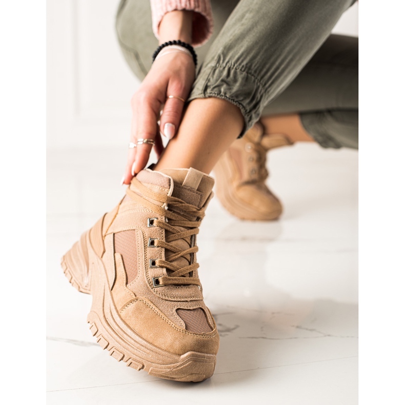 Sweet Shoes Pantofi sport bej 2