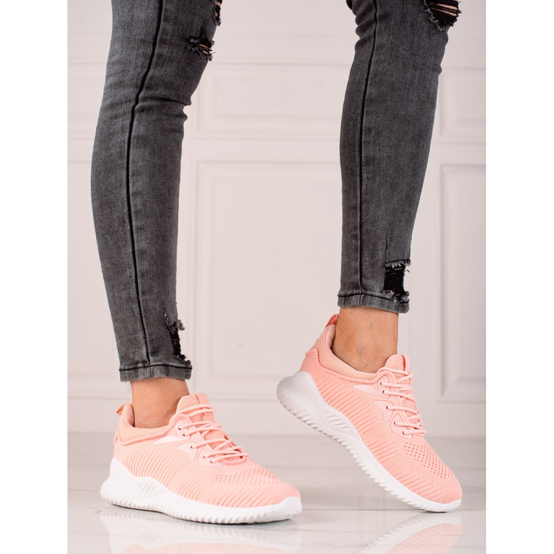 TRENDI Pantofi sport Pantofi sport portocale roz 2