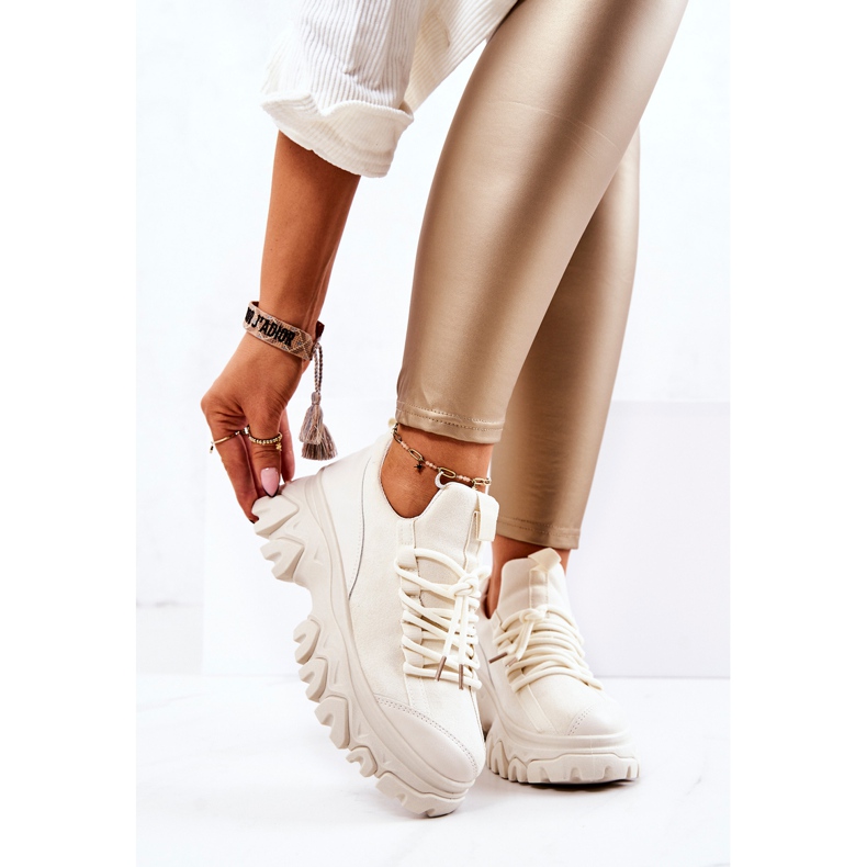 PS1 Pantofi sport dama Pantofi Bej deschis Miles 1