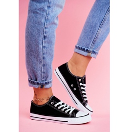 PS1 Adidași negri Omerta cu talpă albă negru 1