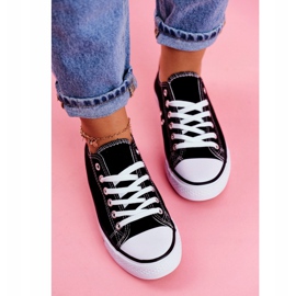 PS1 Adidași negri Omerta cu talpă albă negru 3