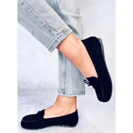 Mocasini Quest Black pentru dama negru 2