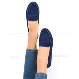 Mocasini de dama Rello Blue albastru marin 2