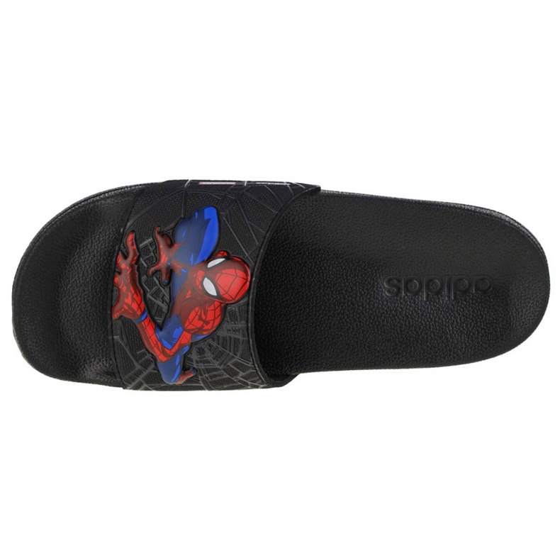Papuci Adidas Adilette Shower Slides Spiderman Jr FZ1716 negru 2