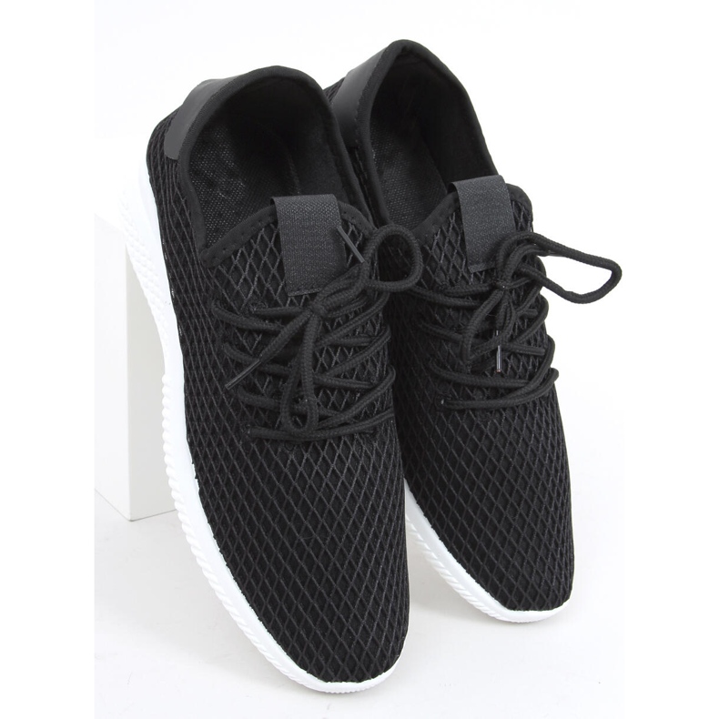 Utto Black sosete pantofi sport negru 2