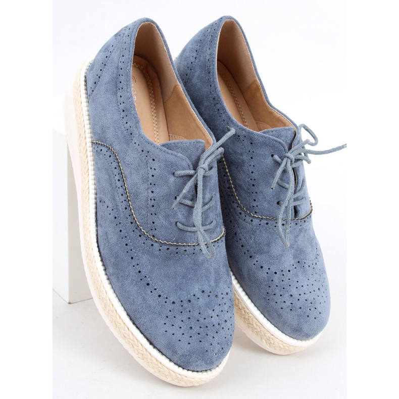 Pantofi espadrile dama Apia Blue albastru 1